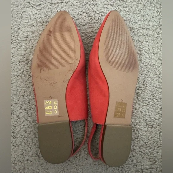 NWOT Madewell Ava Slingback Flats | Pointed Toe Ballet Shoes - Picture 2 of 2